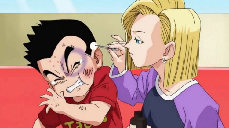 android 18 & krillin