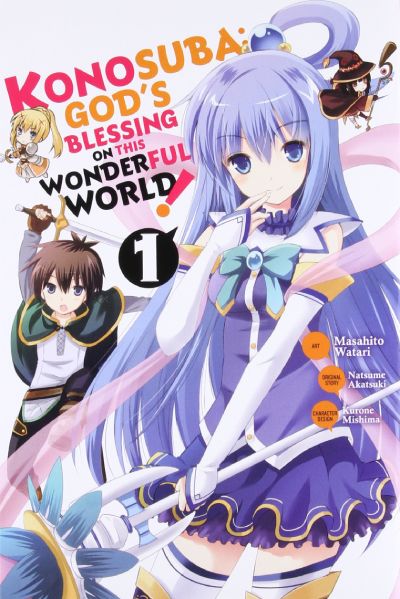 konosuba: god's blessing on this wonderful world manga