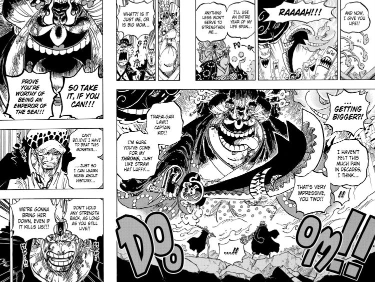 is big mom dead in one piece