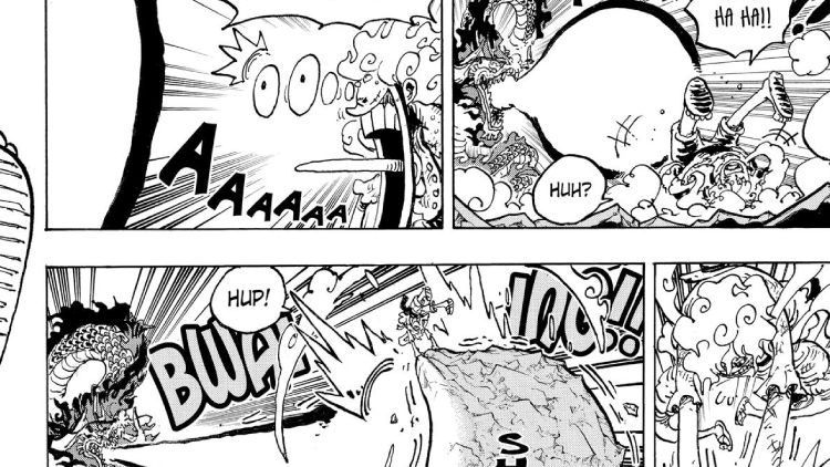 what chapter does luffy use gear 5