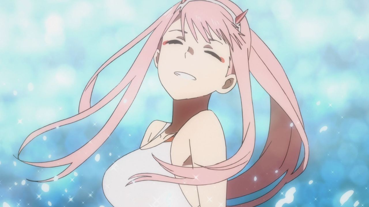 Anime girls pink hair