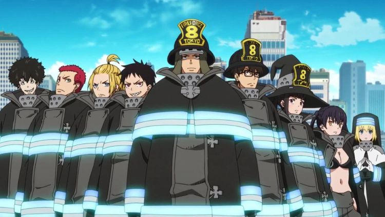 how many volumes are there in fire force