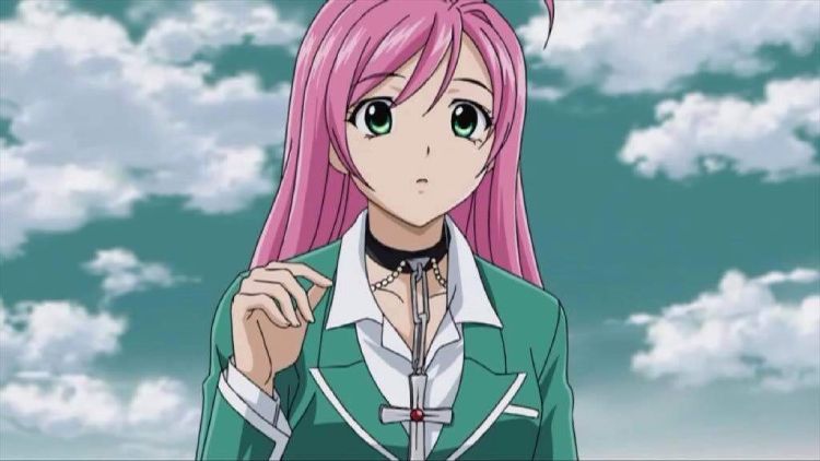 pink hair anime girl icons