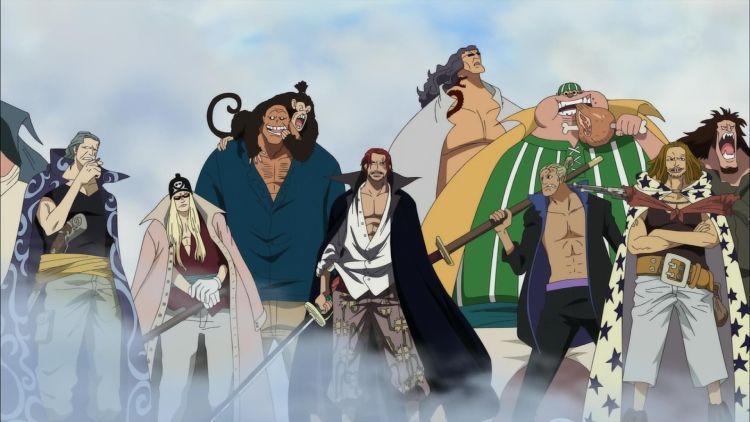 strongest red hair pirates members
