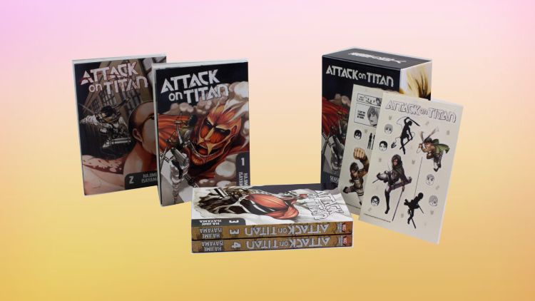 attack on titan manga box sets