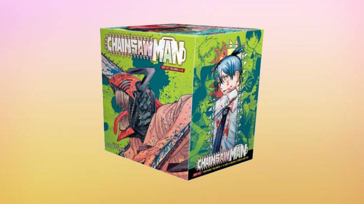 chainsaw man manga box set