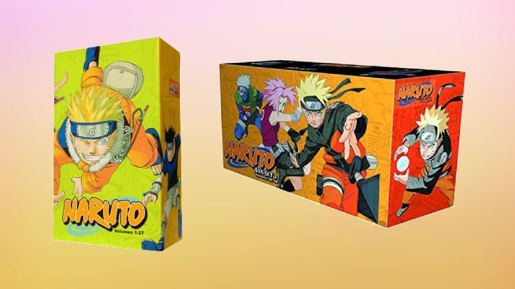 naruto manga box sets